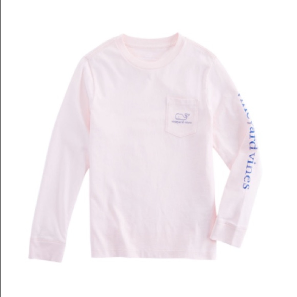 Boys XL Vineyard Vines Coral Long Sleeve